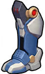 High-explosive · Left leg