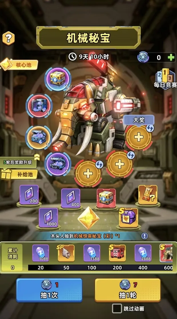 Machine Treasures: Formidable War Elephant — 1